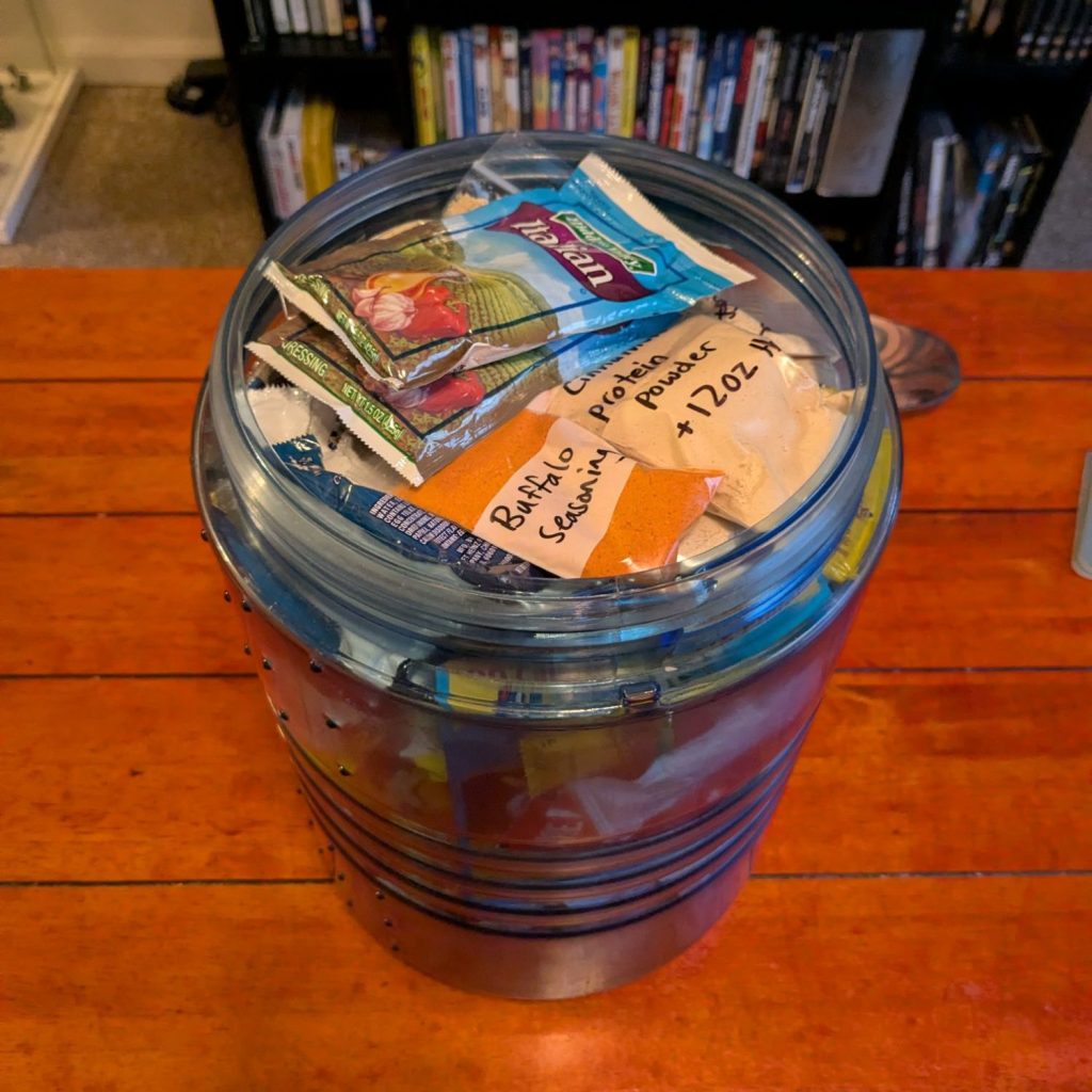 bv500 with 6 days of food